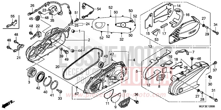 BRAS OSCILLANT de SILVER WING SWORD SILVER METALLIC (NHA95) de 2011